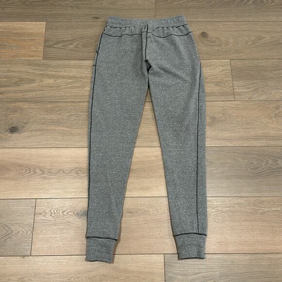 ALBION FIT Heathered Gray At Ease Jogger Pants Bottoms Active Lounge Sz XS Tall - Picture 3 of 13